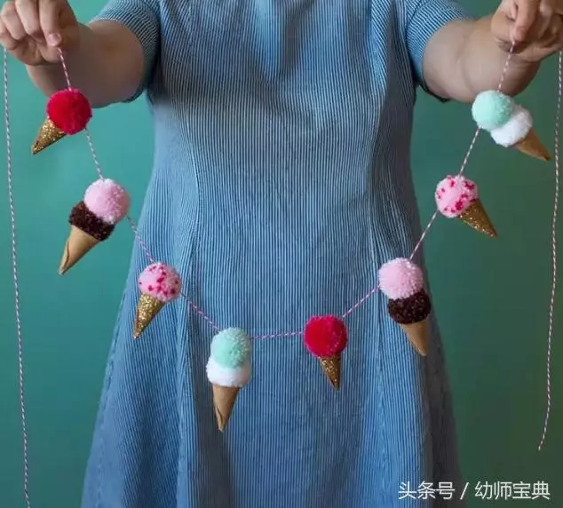 幼兒園吊飾|聽說夏天教室里掛上這些小清新,可以清涼一夏哦!
