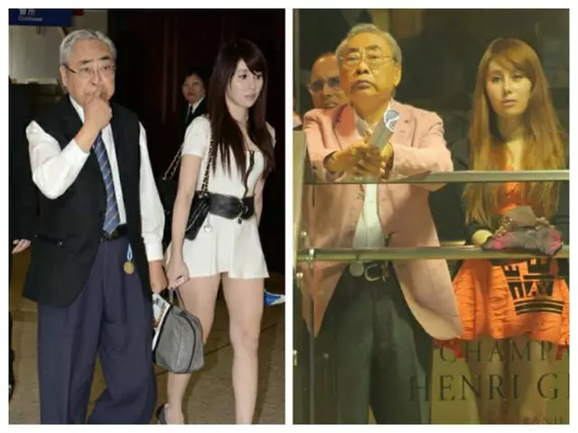 80歲富商交往200女生,與港姐含淚分手後,牽小女友逛街很甜蜜...