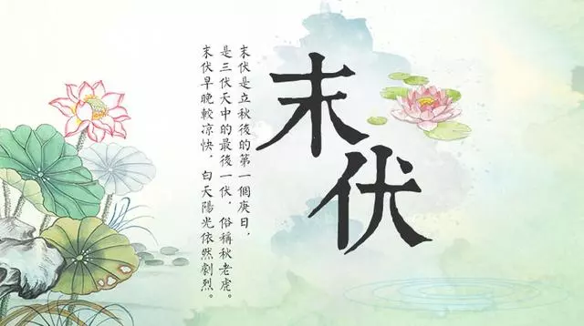 明日末伏,冬病夏治最後十天,3步走、做3事、護3處,秋冬更健康