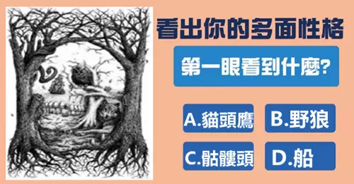 超准插畫測試,看出你的多面性格!