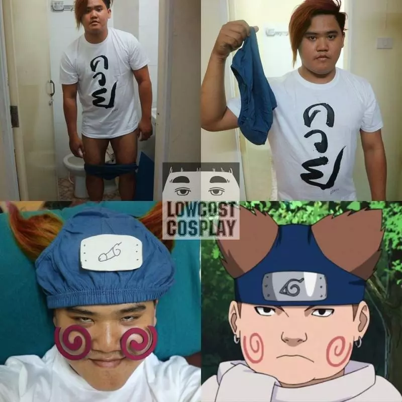 泰國低成本Cosplay又來啦!火影海賊知名角色「慘遭摧殘」,原來白眼那麼簡單!#4我覺得聞到味道了....