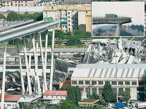 義大利高架橋坍塌39死 專家早示警 結構有缺陷