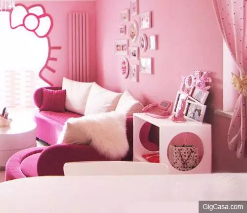 老婆喜歡Hello Kitty,我給她錢,結果房子這樣了