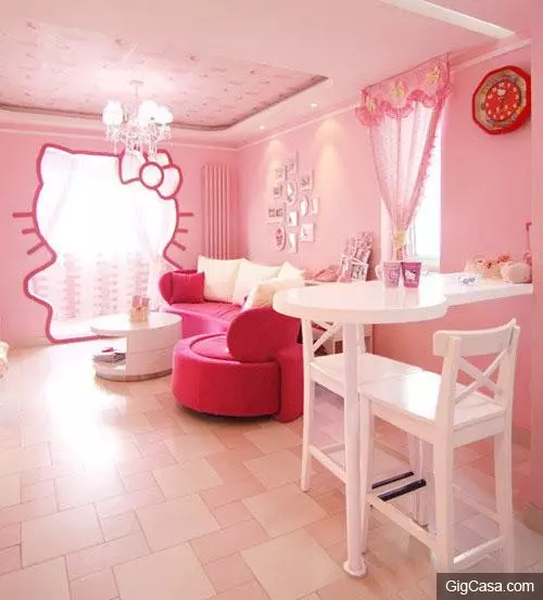 老婆喜歡Hello Kitty,我給她錢,結果房子這樣了