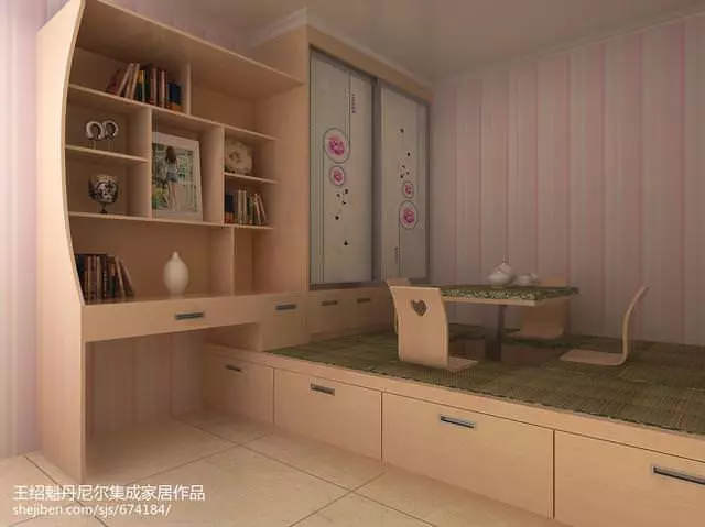 61款現代臥室榻榻米,教你拯救小空間~