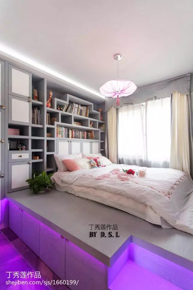 61款現代臥室榻榻米,教你拯救小空間~
