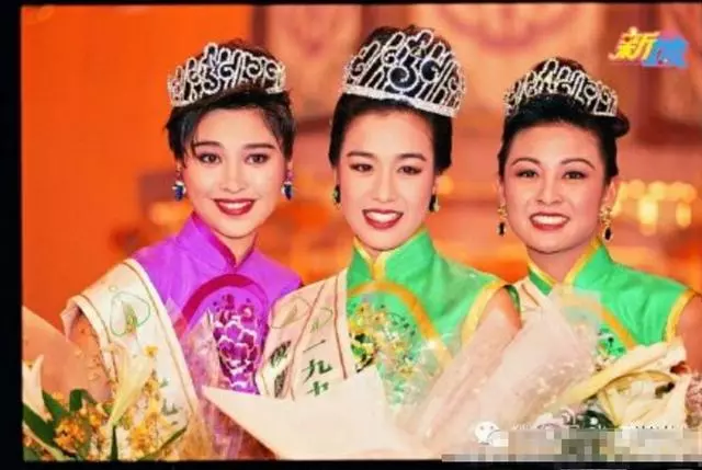 鍾麗緹23歲選美照曝光,評委居然是關之琳,網友:31歲打敗了23歲!