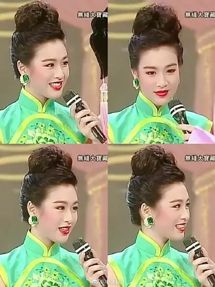 鍾麗緹23歲選美照曝光,評委居然是關之琳,網友:31歲打敗了23歲!
