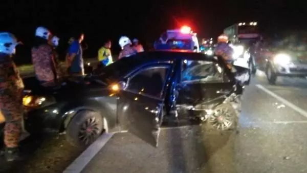 死亡車禍!赴婚宴回程連環撞 1死2傷
