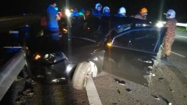 死亡車禍!赴婚宴回程連環撞 1死2傷
