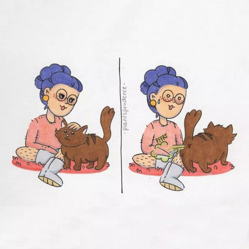 女插畫家畫出29張「男生不可能知道的女生」,最真實困擾漫畫!