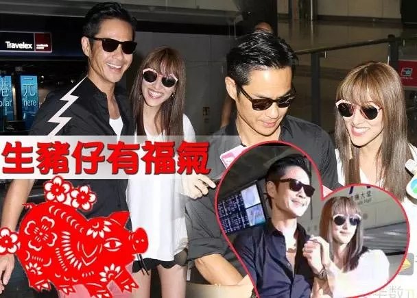 鄭嘉穎婚後攜小22歲愛妻回國,夫妻倆十指緊扣超恩愛!全程拿行李寵妻狂魔已上線~~~