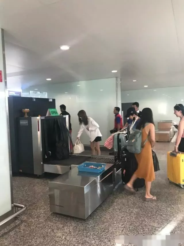 鄭嘉穎夫婦婚後首現身 全程拿行李寵妻狂魔已上線
