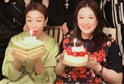 伏明霞40歲生日邀闊太聚會,跳水皇后近照曝光顯富態!
