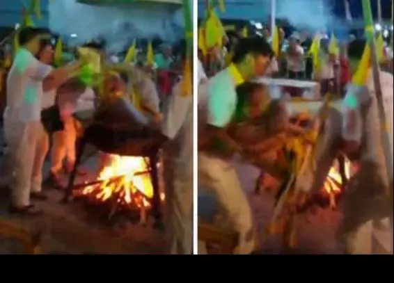 霹靂九皇大帝慶典,「蒸活人」神功不再,70歲林文華在蒸鍋中病發身亡!