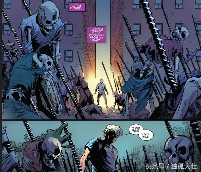《X戰警：滅絕》X戰警在未來團滅，少年鎖鏈憤怒的幹掉了自己！