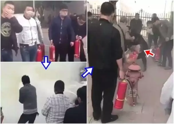 喜事變白事!兄弟團用滅火器對準噴射!新郎當場被玩死!(內附視頻)