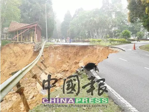 國產奔舒娜轎車失控,墜落200呎山溝,車內2人竟毫髮無傷!