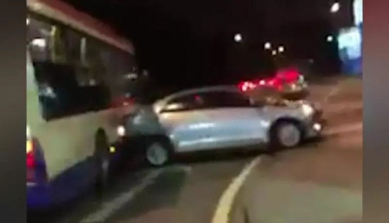 【網友:鬼上身?】Rapid KL載客在MRR2猛撞7輛車!目擊者還原事情真相!