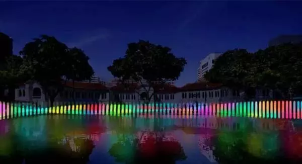仲夏夜空又來到 新加坡成不夜城