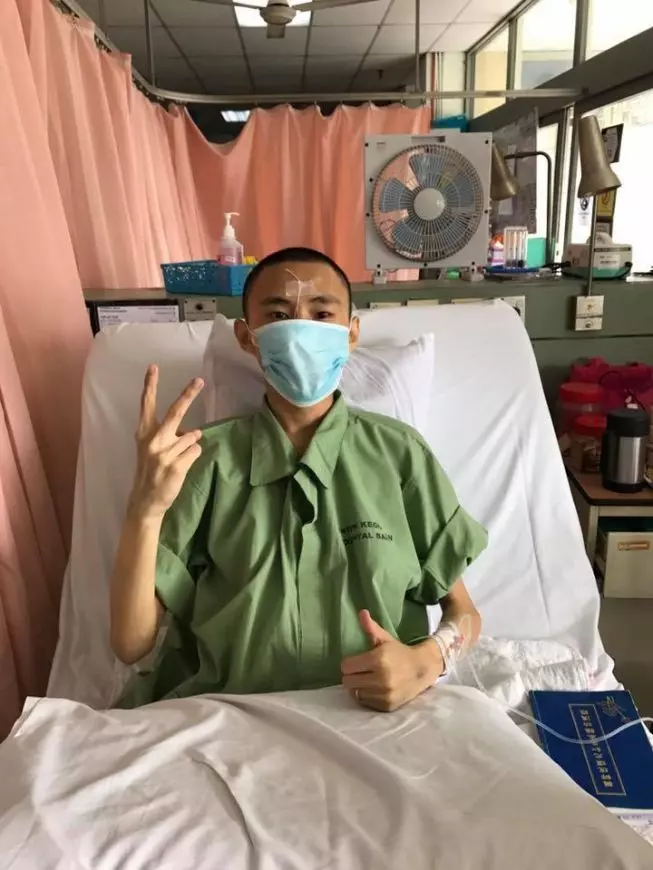 【一直流鼻血,腳腫!】大馬21歲拉曼生患上血癌, FB求助捐骨髓:「請大家救救我!」