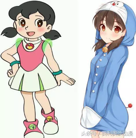 當他們長大:靜香美到驚艷,哆啦a夢讓人絕望,而他簡直不要太帥!