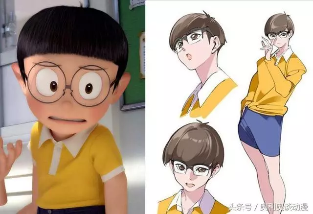 當他們長大:靜香美到驚艷,哆啦a夢讓人絕望,而他簡直不要太帥!