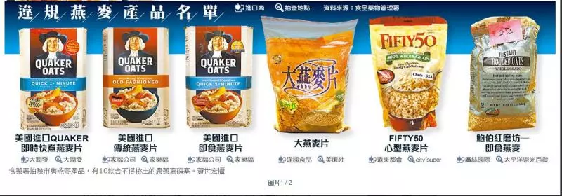 美環保組織:多款早餐燕麥含致癌除草劑