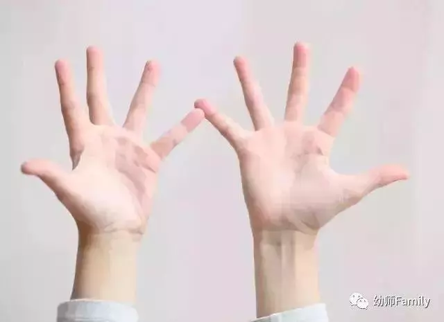 高難度手指操,看看自己會幾個?(58個幼師場常用手指操)