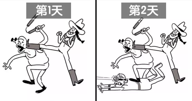 閒到變神人! 他挑戰畫「每天增加一個角色」的打架畫面 2個月後超壯觀