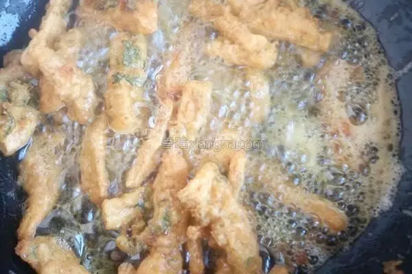 酥炸杏鮑菇的詳細做法~