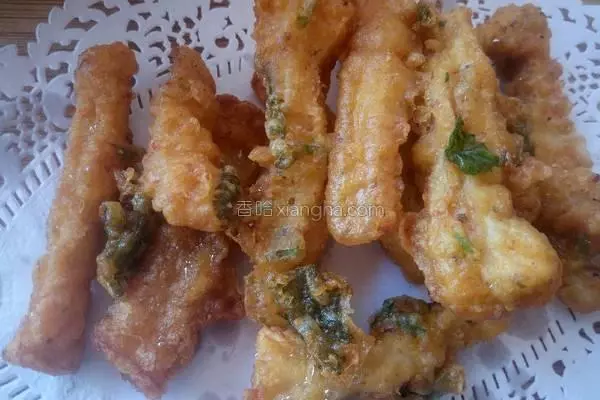 酥炸杏鮑菇的詳細做法~