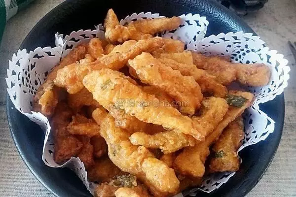 酥炸杏鮑菇的詳細做法~