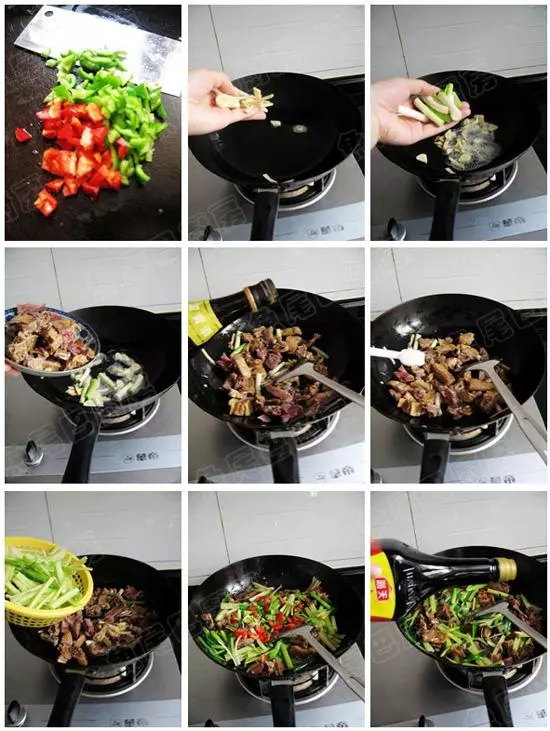 香芹炒臘鴨 越嚼越香的臘鴨做法