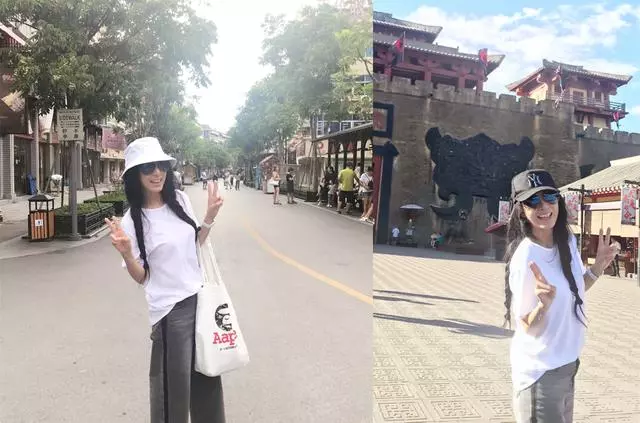 美魔女米雪約親友喝下午茶,如今62歲優雅氣質更勝從前~
