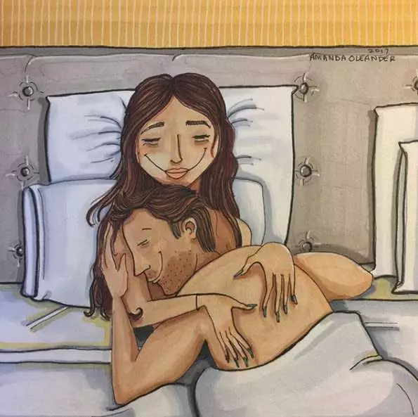 畫出心裡無法形容的感覺,15張「如果是真愛⋯」日常照片