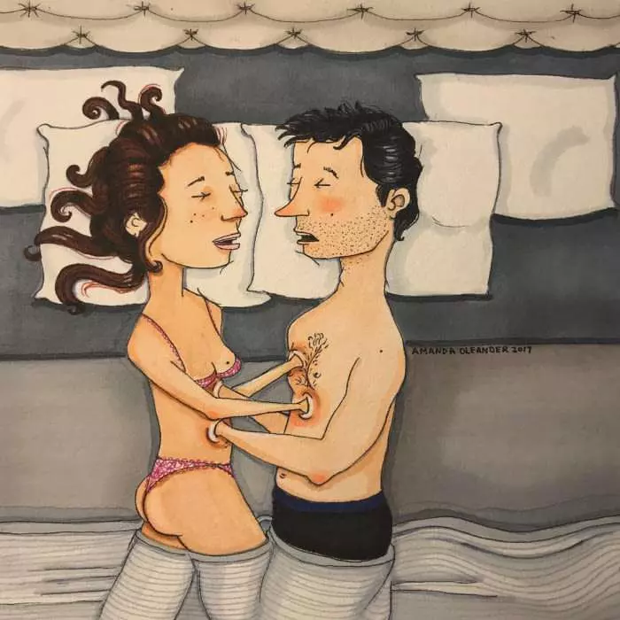 畫出心裡無法形容的感覺,15張「如果是真愛⋯」日常照片