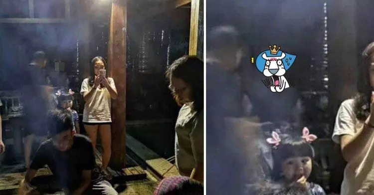 烤肉引來鬼?他幫朋友拍照 怎知看一眼嚇壞「影像清晰到不行」…網喊:超毛