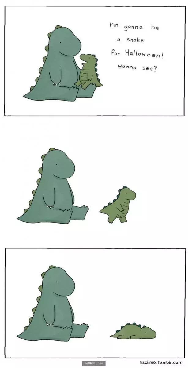 插畫家幻想「如果動物們也會慶祝萬聖節」,各種讓人笑哭的對話讓大家都被萌翻天了!
