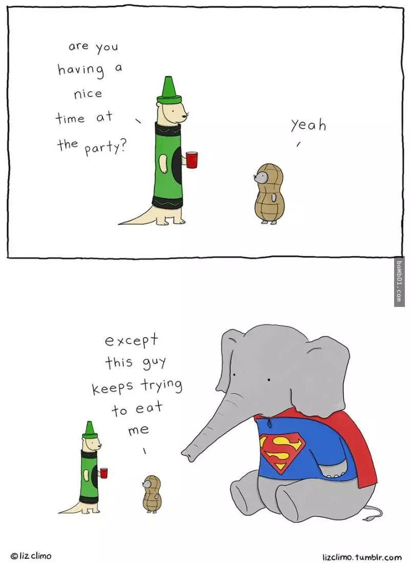 插畫家幻想「如果動物們也會慶祝萬聖節」,各種讓人笑哭的對話讓大家都被萌翻天了!