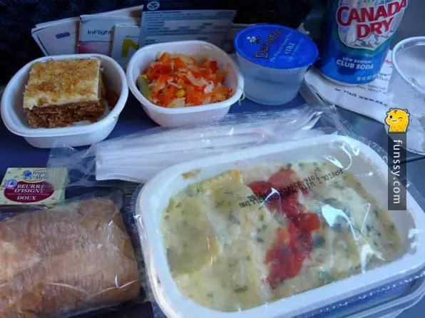 8間知名航空「經濟艙v.s.商務艙」的飛機餐!有錢人的待遇真好啊!