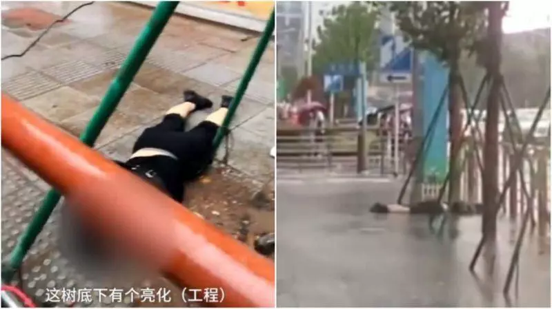 抽搐5秒後倒地 男子路過行道樹觸電身亡 沒人敢收屍
