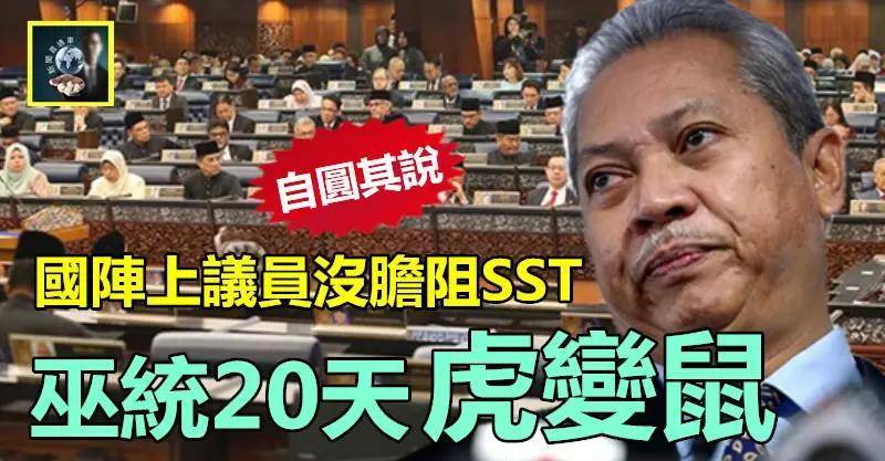 國陣上議員沒膽阻SST,巫統短短20天虎變鼠 !! 故事後續令人掩嘴笑……