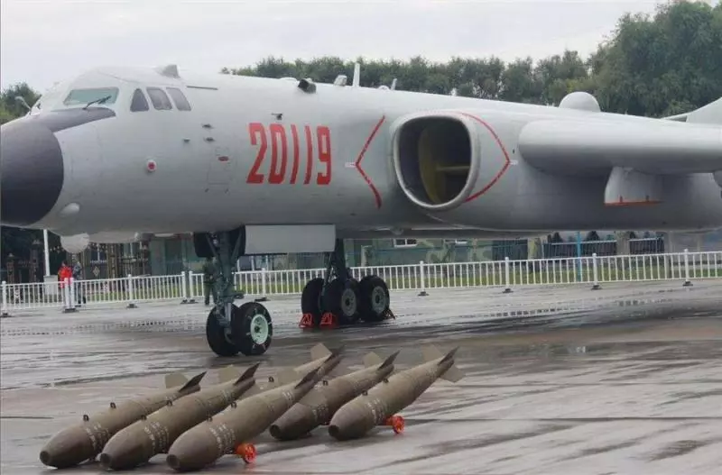 中國空軍大動作:開始182天實彈演習 專練轟炸