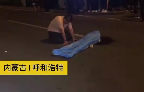 司機撞死女子 現場跪地1小時點一排香菸贖罪~香菸點燃擺放在女子身邊