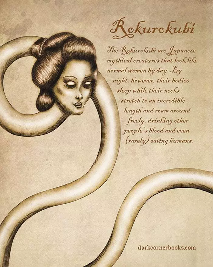 9種很少人認識的古老傳說怪物 上半身和下半身可以分離的女怪物也太猛