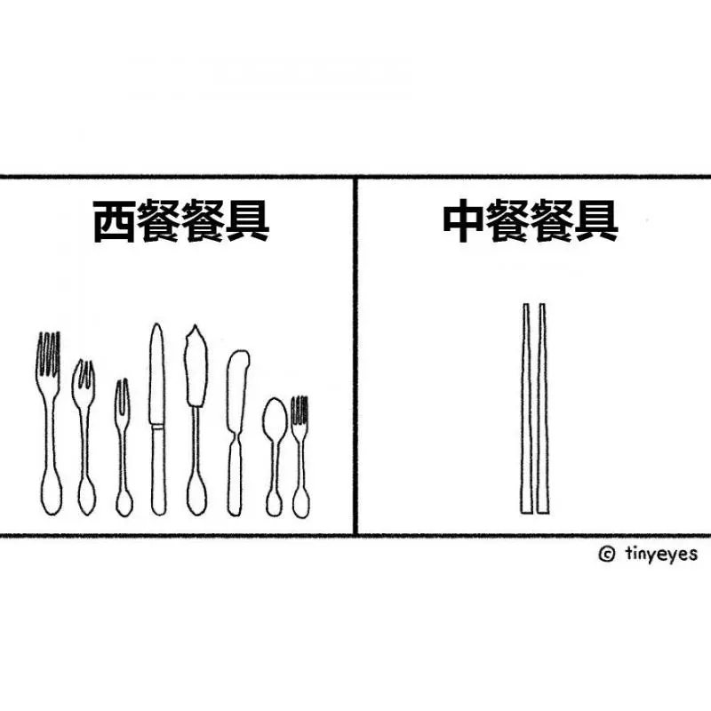 16張證明「中西文化真的差很大」的中肯爆笑插畫。#12看到「西方上班族」所有華人都哭了...