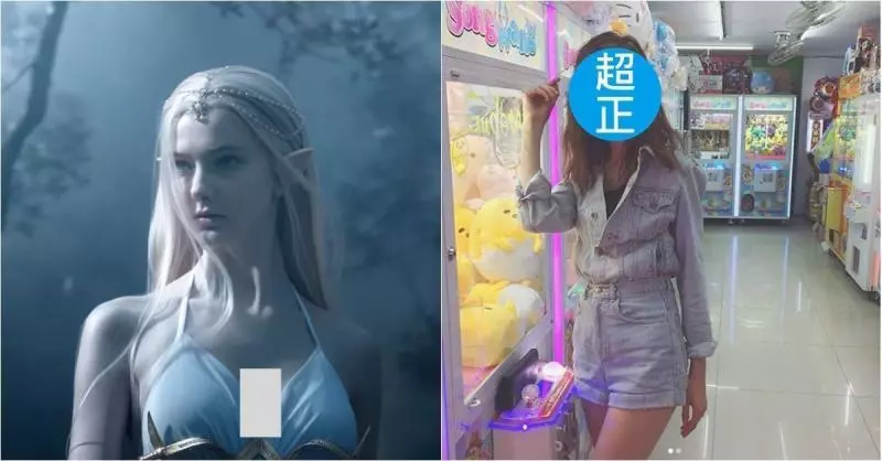廣告中的絕美精靈是電腦動畫?當本尊現身台灣街頭竟美到讓人想跪:突破次元壁啊