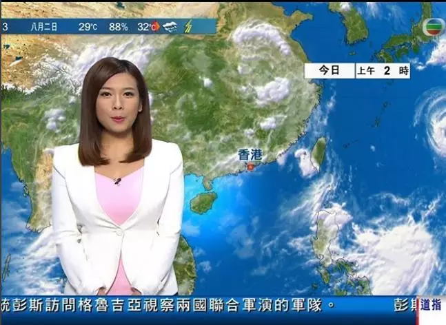 好「挺」!TVB女神主播「入行前美照外流」網:差很多 -