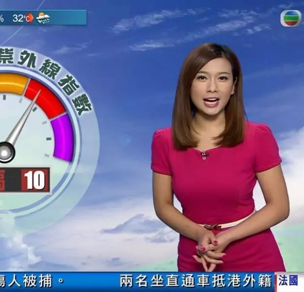 好「挺」!TVB女神主播「入行前美照外流」網:差很多 -
